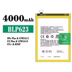 Accu BLP623 voor OPPO R9s Plus/F3 Plus