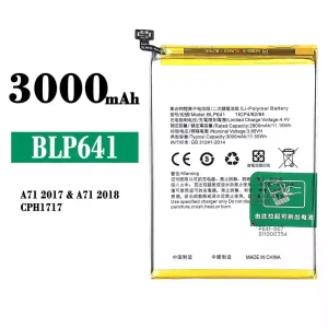 Accu BLP641 voor OPPO A71 2017 2018