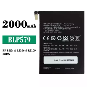 Accu BLP579 voor OPPO R5/R5s