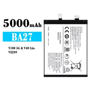 Accu BA27 voor VIVO Y100 5G/V40 Lite