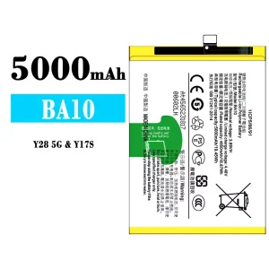 Accu BA10 voor VIVO Y28 5G/Y17S