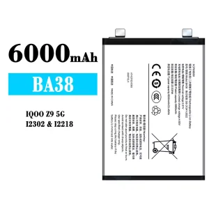 Accu BA38 voor VIVO IQOO Z9 5G