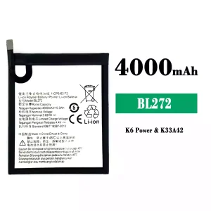 Accu BL272 voor Lenovo K6 Power