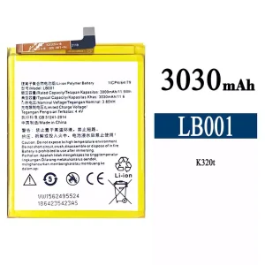 Accu LB001 voor Lenovo K320T