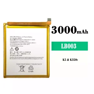 Accu LB003 voor Lenovo K5/K350T