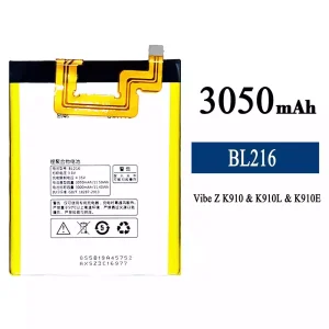 Accu BL216 voor Lenovo VIBE Z K910/K910L/K910E