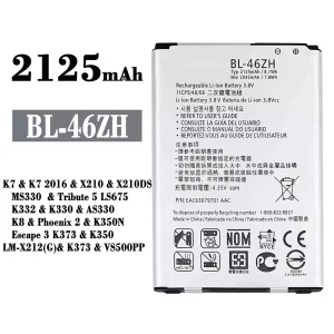 Accu BL-46ZH voor LG K7 2016 / K8 / Phoenix 2