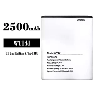 Accu WT141 voor Nokia C1 2nd Edition/TA-1380