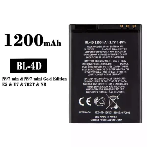 Accu BL-4D voor Nokia N97 mini/E5/E7/702T/N8