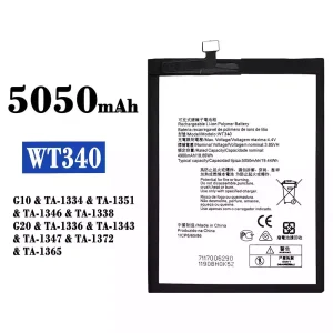 Accu WT340 voor Nokia G10 / G20