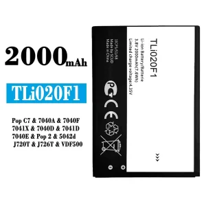 Accu TLi020F1 voor Alcatel Pop C7 / Pop 2
