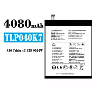 Accu TLP040K7 voor Alcatel A30 Tablet 4G LTE 9024W