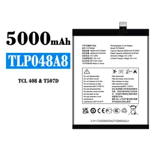 Accu TLP048A8 voor Alcatel TCL 408/T507D