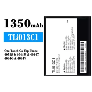 Accu TLi013C1 voor Alcatel One Touch Go Flip Phone 4051S/4044W/4044T/4044O/4044V