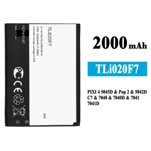 Accu TLi020F7 voor Alcatel PIXI 4 5.0 5045J/5045T/5045D