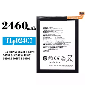 Accu TLP024C1 voor Alcatel 1x