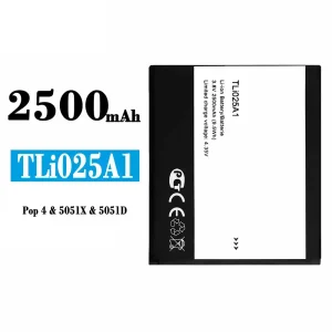 Accu Tli025A1 voor Alcatel Pop4/5051X/5051D