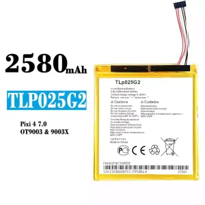Accu TLP025G2 voor Alcatel Pixi 4 7.0