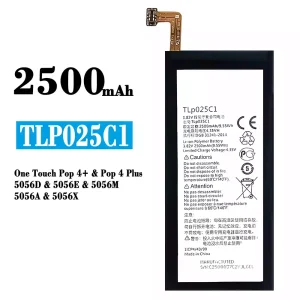 Accu TLP025C1 voor Alcatel One Touch Pop 4+/Pop 4 Plus