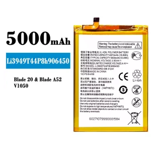 Accu Li3949T44P8h906450 voor ZTE Blade 20/Blade A52