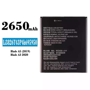 Accu Li3826T43P4h695950 voor ZTE Blade A5(2019)/A3 (2020)