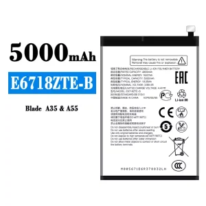 Accu E6718ZTE-B voor ZTE BLADE A35/A55