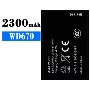Accu WD670 voor ZTE