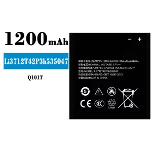 Accu Li3712T42P3h535047 voor ZTE Q101T