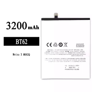 Accu BT62 voor Meizu X/M682Q