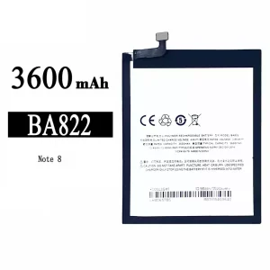 Accu BA822 voor Meizu NOTE 8