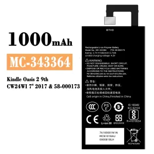 Accu MC-343364 voor Amazon Kindle Oasis 2 9th /58-000173