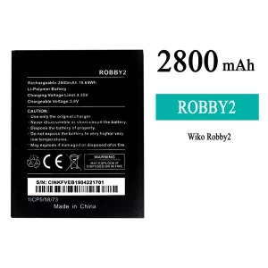 Accu ROBBY2 voor WIKO