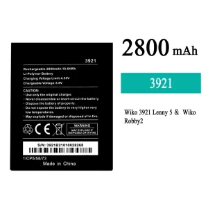 Accu 3921 voor WIKO LENNY 5