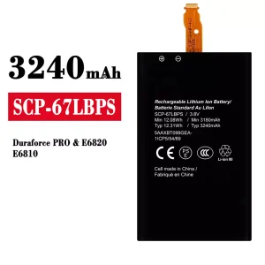 Accu SCP-67LBPS voor Kyocera Dura PRO/E6820/E6810