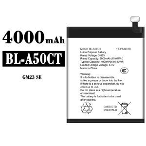 Accu BL-A50CT voor General Mobile GM 23 SE
