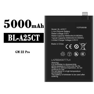 Accu BL-A25CT voor General Mobile GM 22 Pro