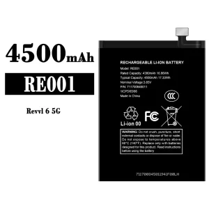 Accu RE001 voor T-Mobile Revvl 6 5G