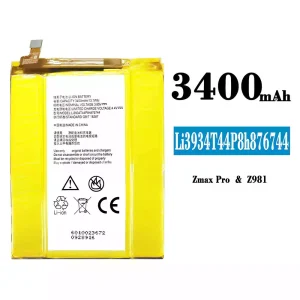 Accu Li3934T44P8H876744 voor ZTE Zmax Pro