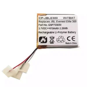 Accu voor Bluetooth-hoofdtelefoon GSP902540,GSP753030