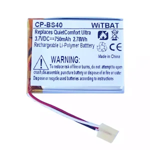 Accu voor Bluetooth-hoofdtelefoon Bose QuietComfort Ultra