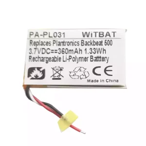 Accu voor Bluetooth-hoofdtelefoon Plantronics BackBeat 500,Plantronics VOYAGER 5200,LSSP552631SA