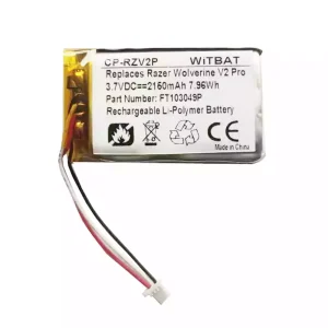 Accu voor Bluetooth-hoofdtelefoon Razer Wolverine V2 Pro,FT103049P
