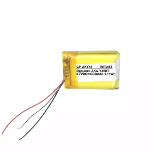 Accu voor Bluetooth-hoofdtelefoon AKG Y45BT,AEC582030