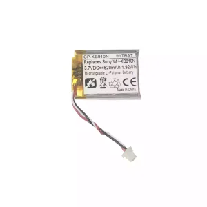 Accu voor Bluetooth-hoofdtelefoon Sony FT702028P,SP702428