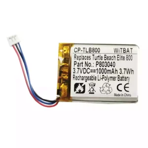 Accu voor Bluetooth-hoofdtelefoon Ear Force i60 RX,Ear Force i30,Ear Force PX4 RX,Ear Force i70 RX