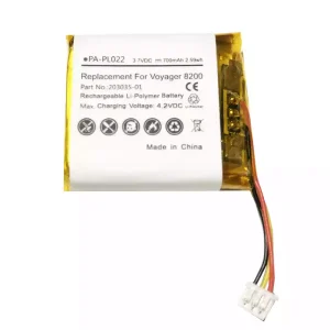 Accu voor Bluetooth-hoofdtelefoon Plantronics 203035-01,203055-01,208769-01,208769-02,213199-01