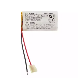 Accu voor Bluetooth-hoofdtelefoon Jabra Speak 510,AHB582035PR-03
