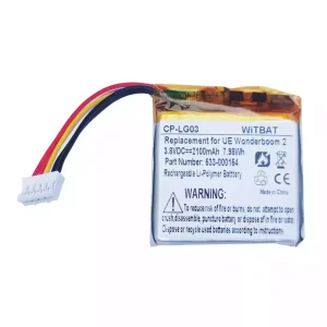 Accu voor Bluetooth-luidspreker Logitech UE Wonderboom 3,Wonderboom 2,SP944643