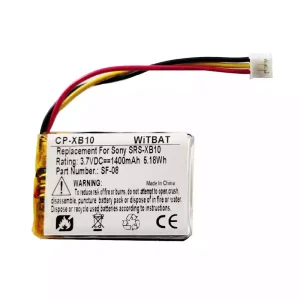 Accu voor Bluetooth-luidspreker Sony SF-08,1-853-641-13,533-000107