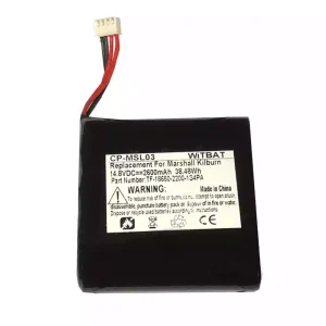 Accu voor Bluetooth-luidspreker Marshall Kilburn,TF-18650-2200-1S4PA